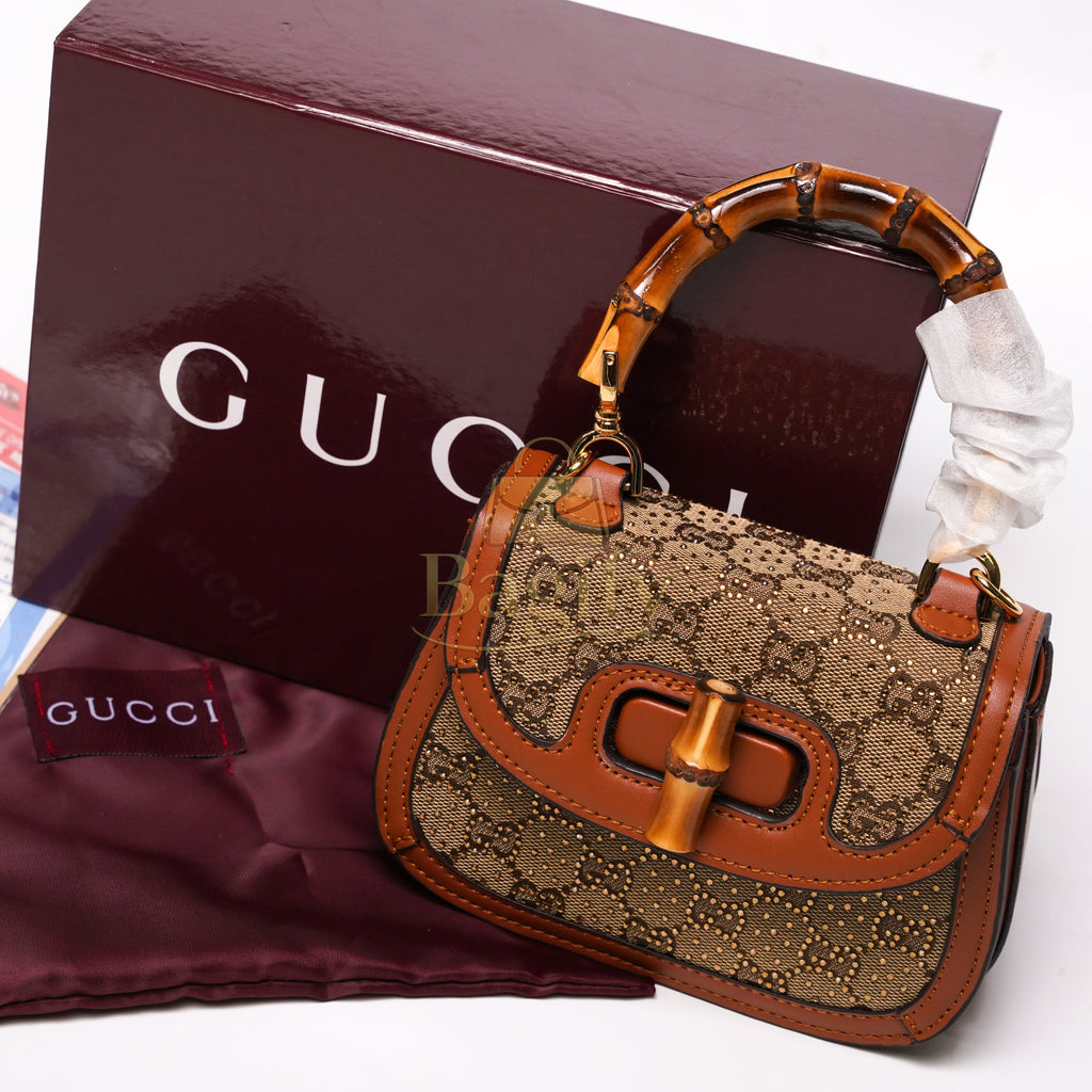 Gucci Bamboo 1947 Mini Top Handle Bag