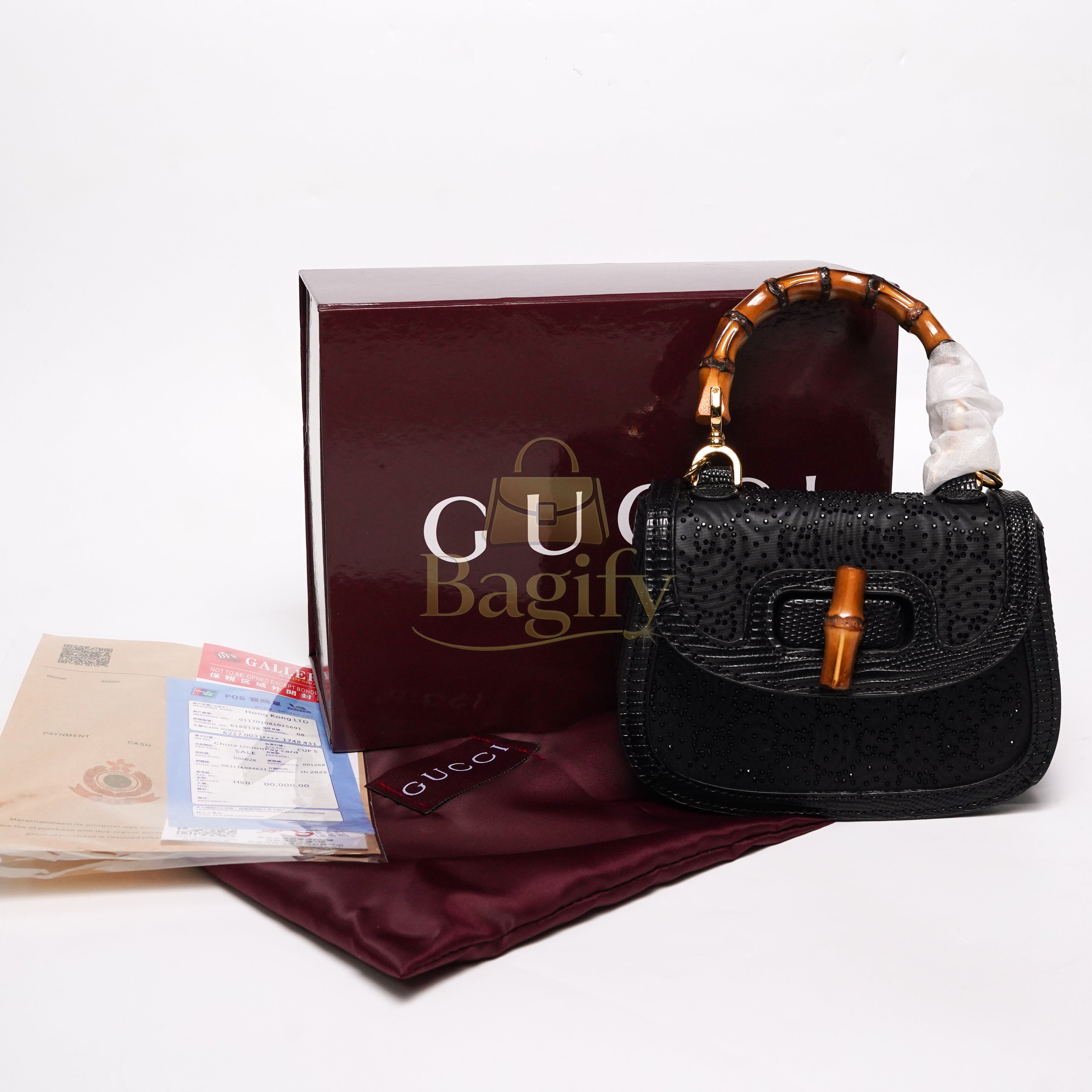 Gucci Bamboo 1947 Mini Top Handle Bag