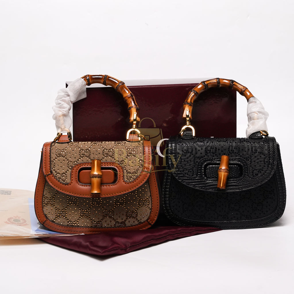 Gucci Bamboo 1947 Mini Top Handle Bag