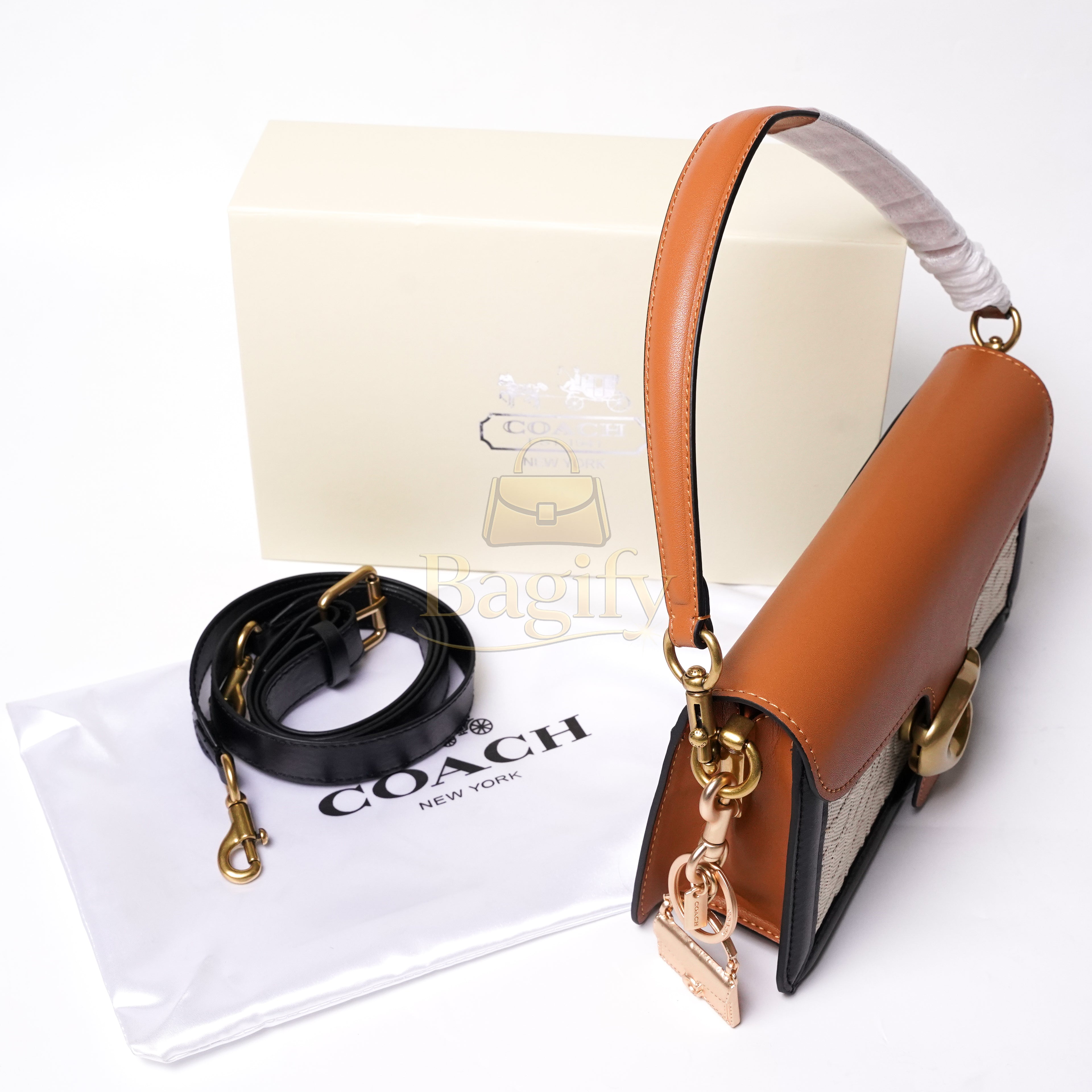 Coach Tabby Shoulder Bag 26 in Signature Canvas