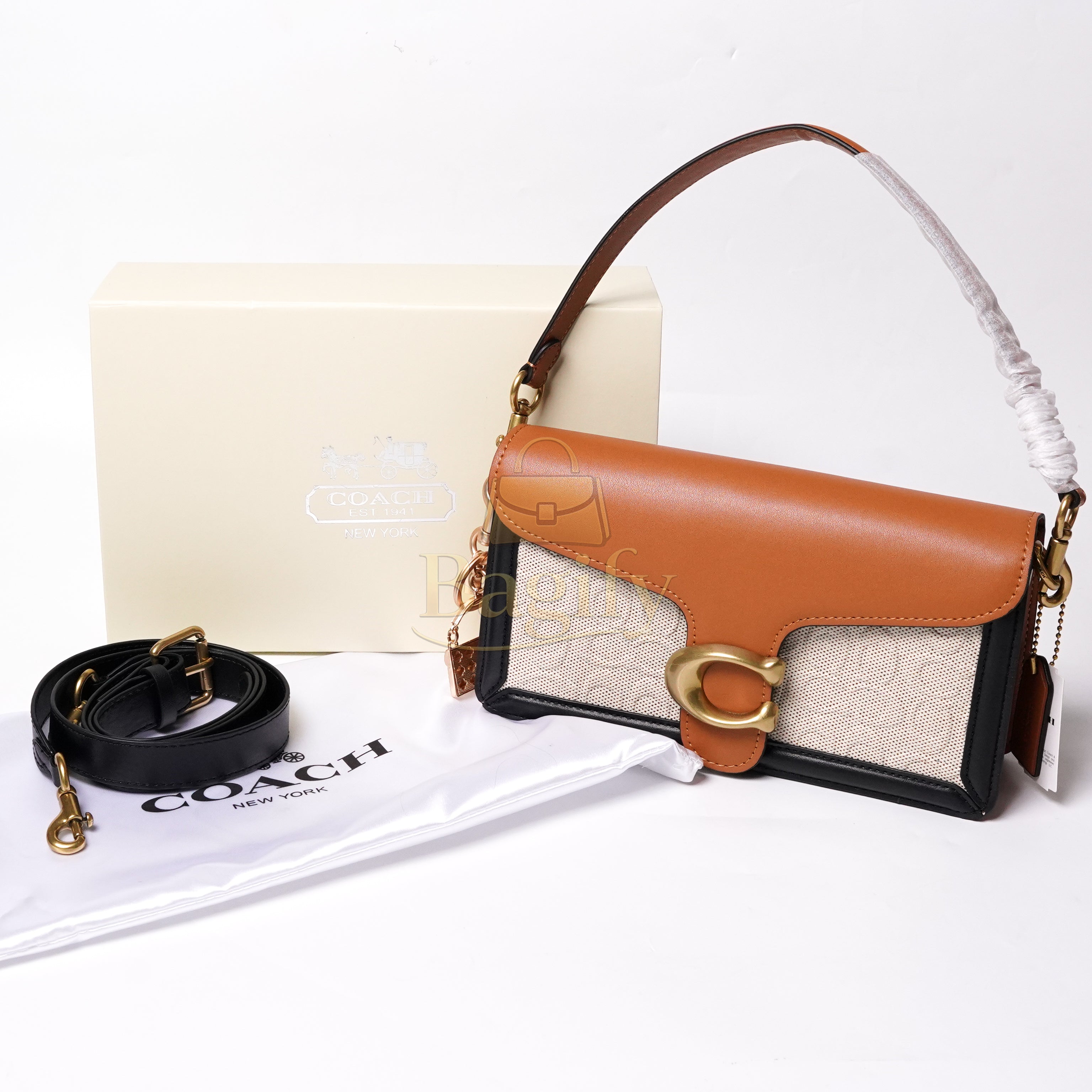 Coach Tabby Shoulder Bag 26 in Signature Canvas