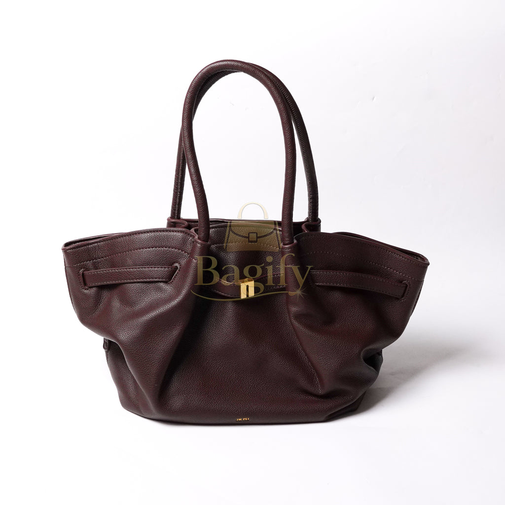 Hana Medium Tote Bag – Taupe – JW PEI