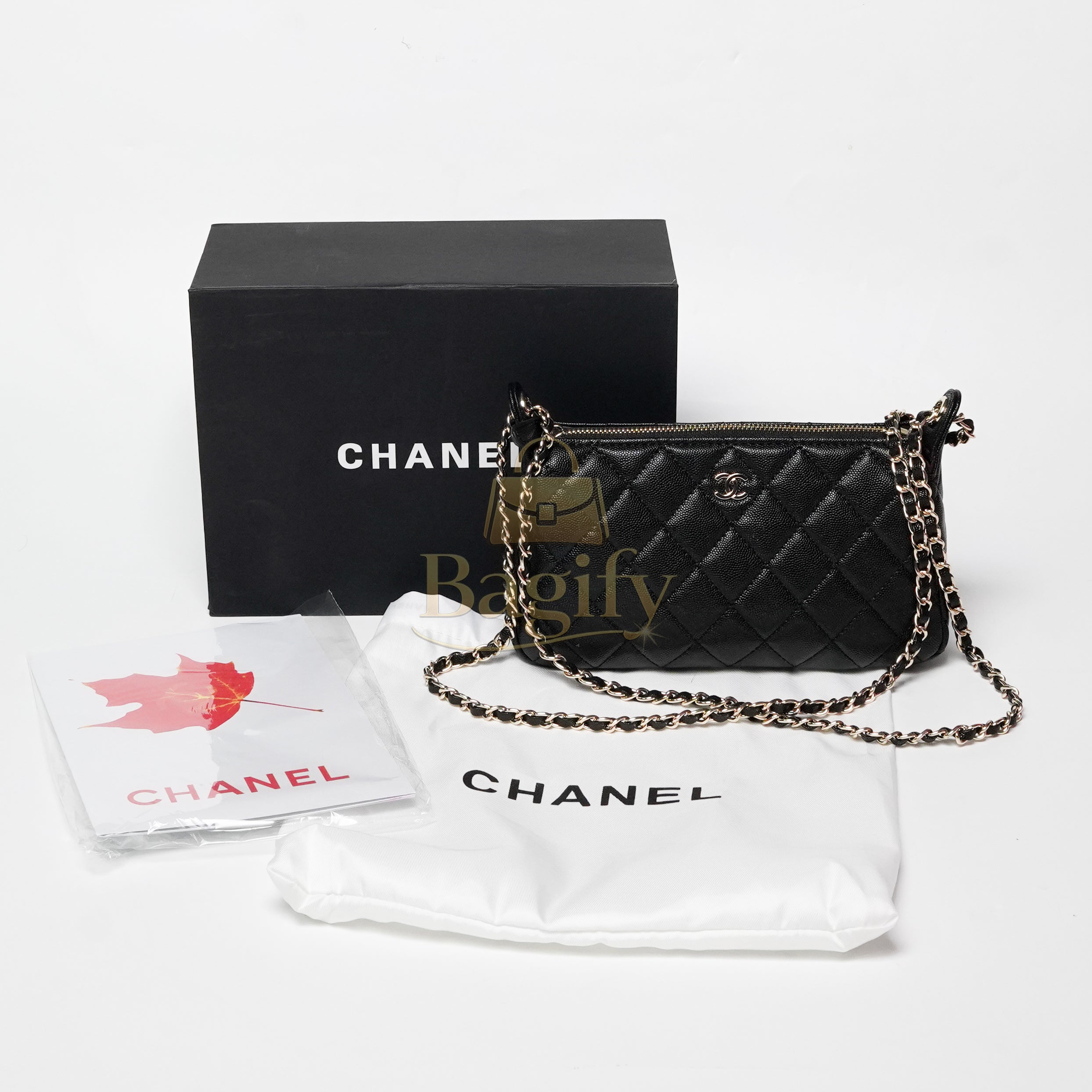 Chanel 25A Clutch with Chain