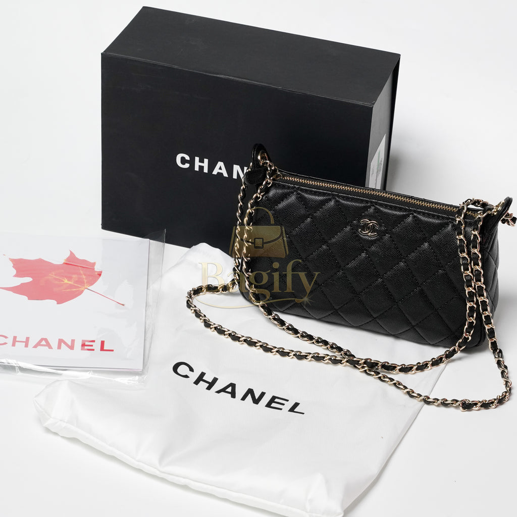 Chanel 25A Clutch with Chain