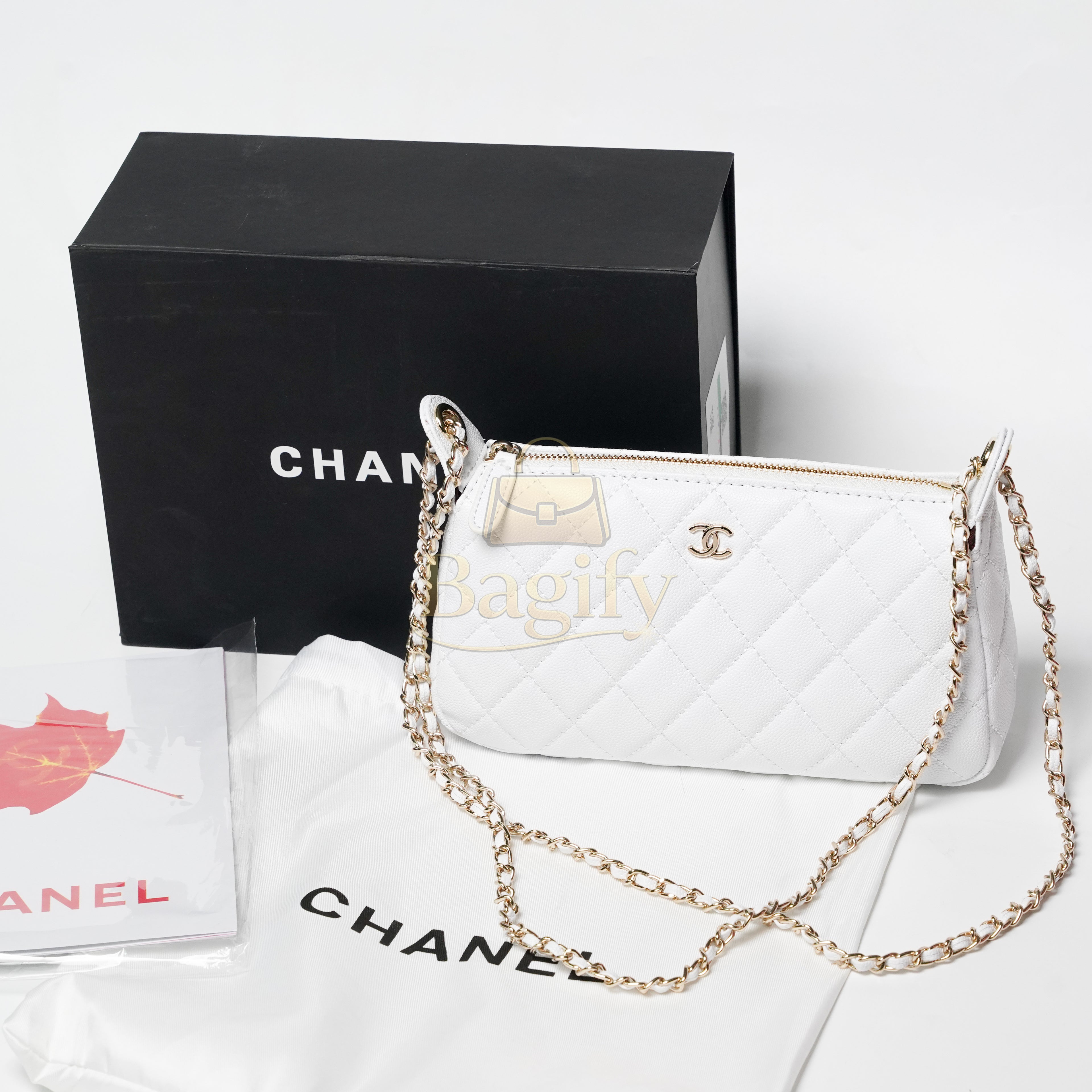 Chanel 25A Clutch with Chain