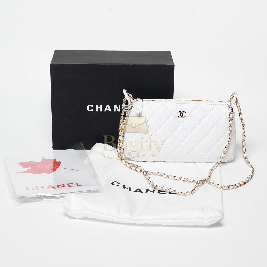 Chanel 25A Clutch with Chain
