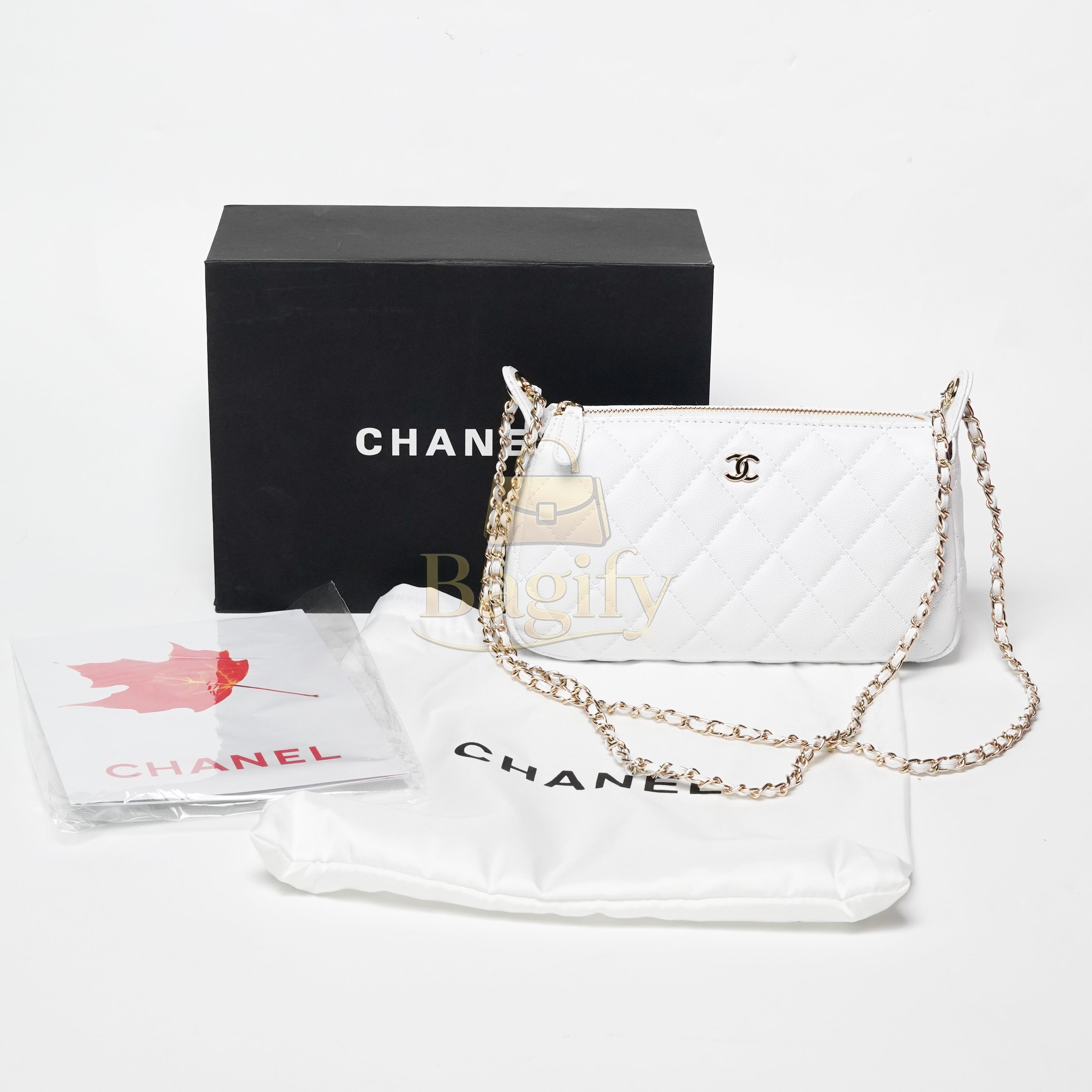 Chanel 25A Clutch with Chain