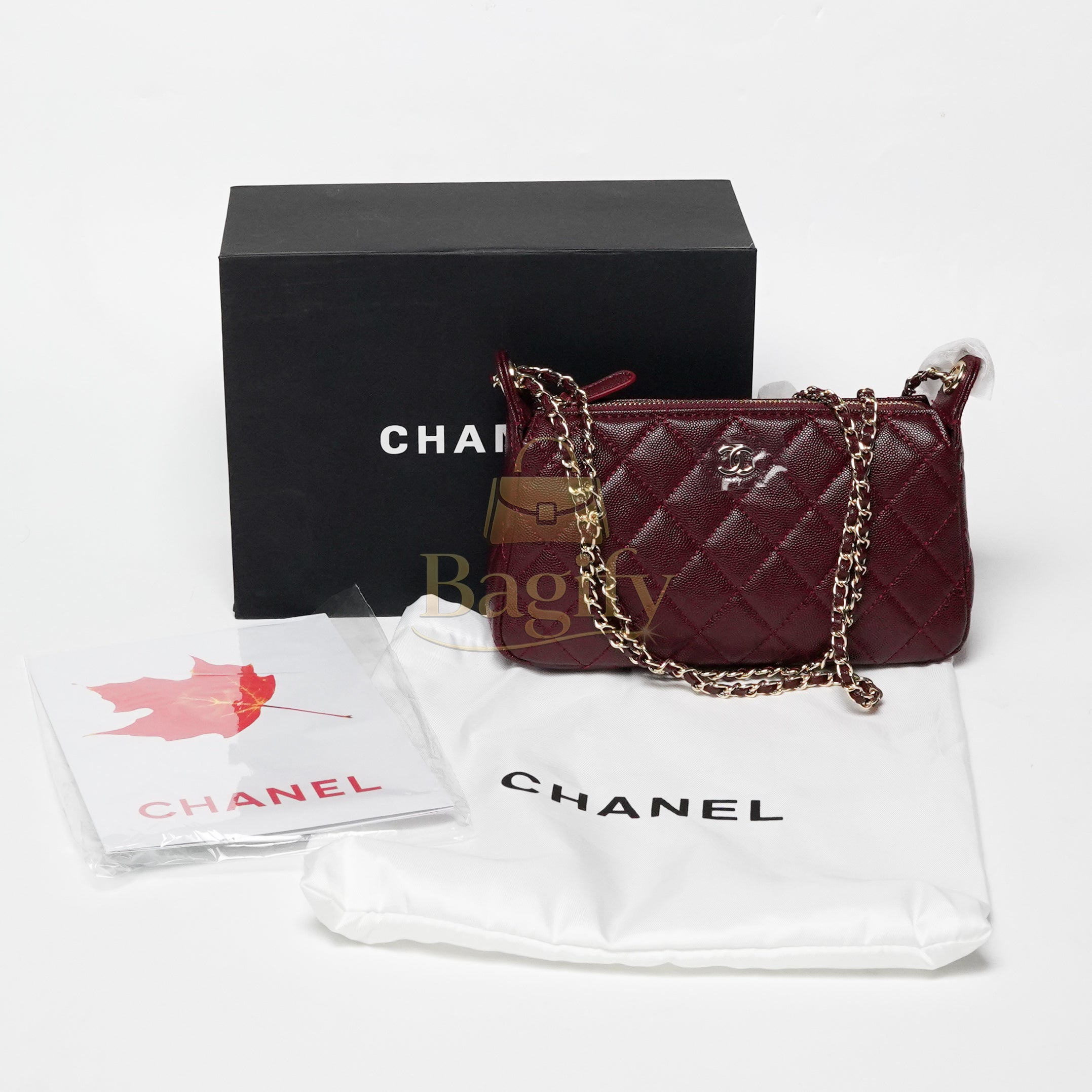 Chanel 25A Clutch with Chain