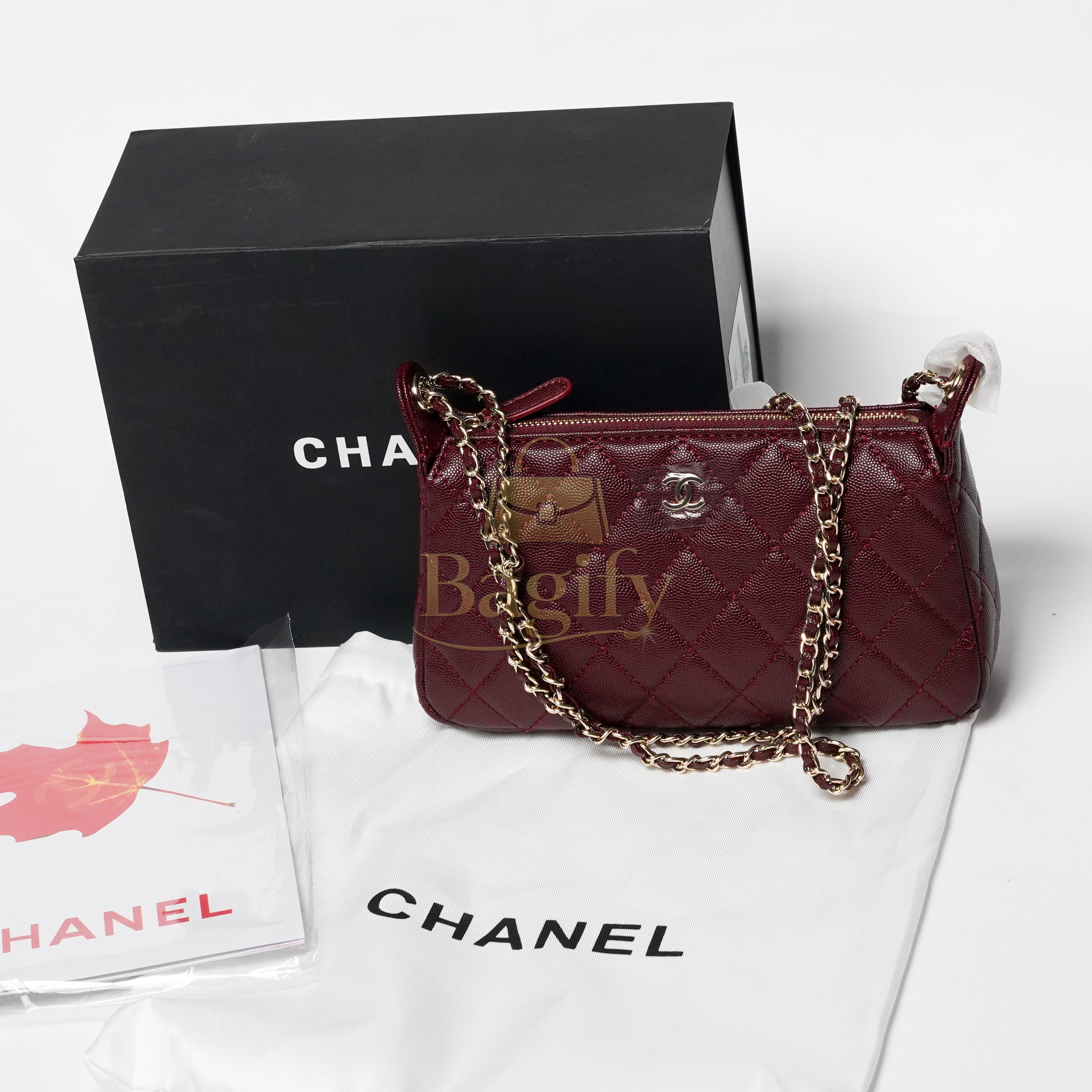 Chanel 25A Clutch with Chain